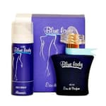 Rasasi Blue Lady Perfume imported bottle