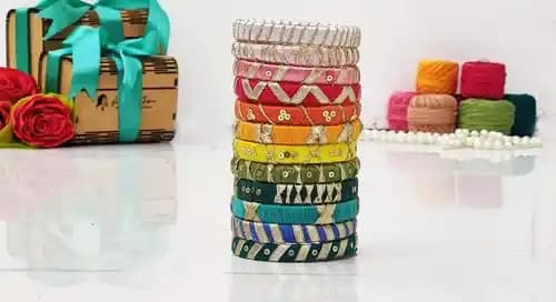 Rainbow Classic Bangles Collection