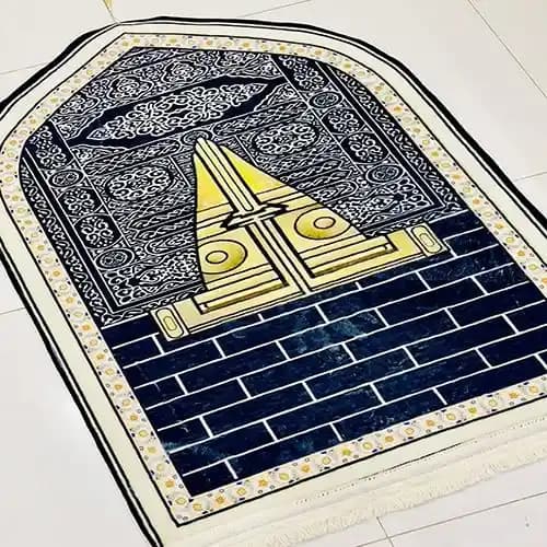 Bab ul Kaaba 3D Jai Namaz – Luxury Soft Prayer Mat