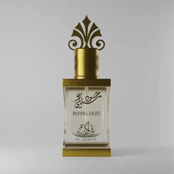Royal Oud Attar Al Qamar Brand 12ml bottle