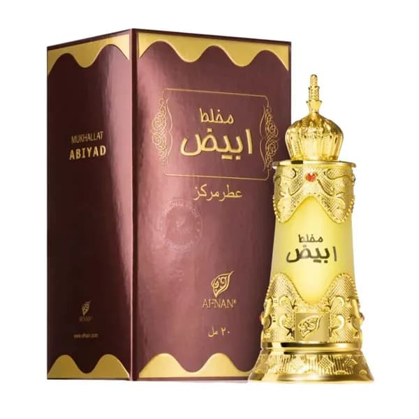 Mukhlat Abiyad Attar 20ml by Afnan