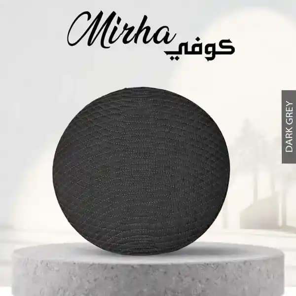 Mirha Premium Quality Kufi Cap grey