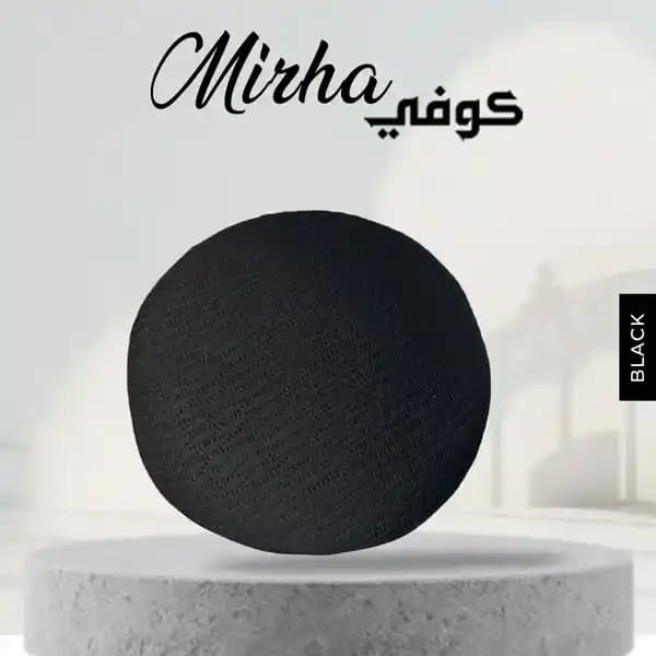 Mirha Premium Quality Kufi Cap black