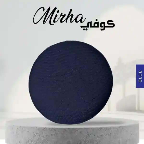 Mirha Premium Quality Kufi Cap blue