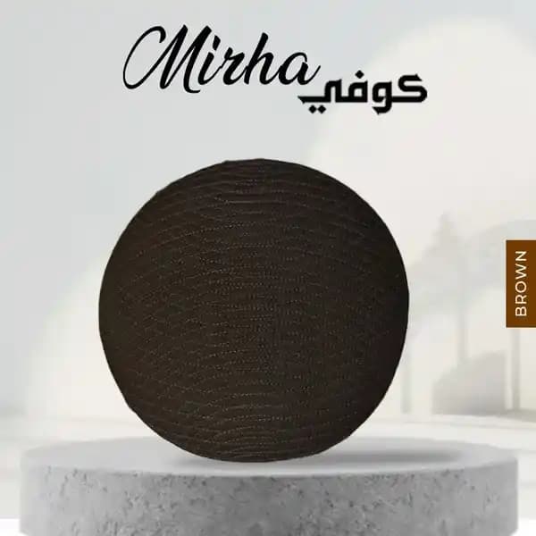 Mirha Premium Quality Kufi Cap brown