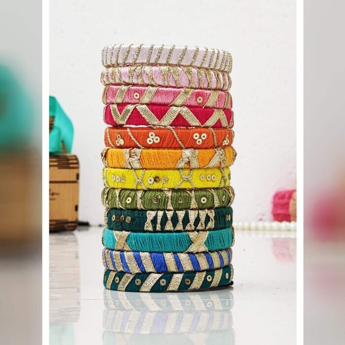 Handmade Bridal Designer Bangles - Image 4