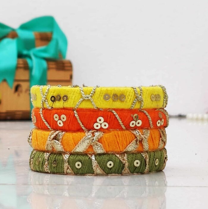 Handmade Bridal Designer Bangles - Image 5