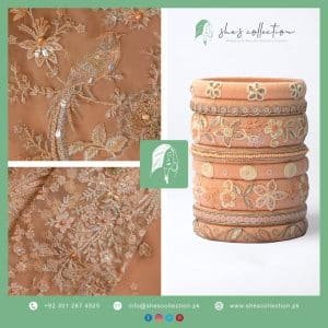 Peach Petals Handmade Bangles