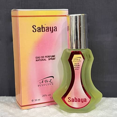 Sabaya Perfume 35ml - Unisex Fragrance at just Rs. 580. Explore our exquisite blend for a captivating fragrance. Limited stock. Order now!