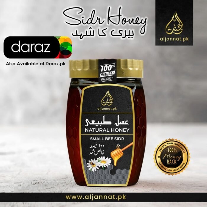 100% Organic Small Bee Sidr (Choti Makhi Shahad) Honey - 500gm