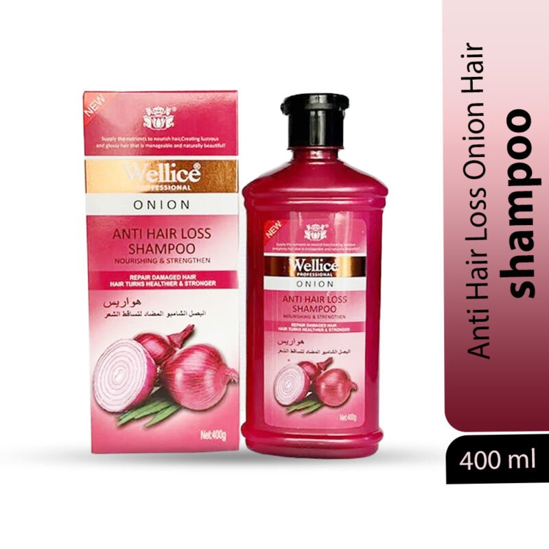 Wellice Anti Hair Loss Onion Hair Shampoo (400ml)