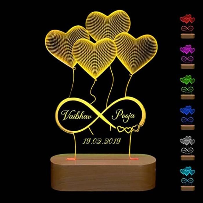 3D LED Light Lamp For Birthday Gift - Image 20