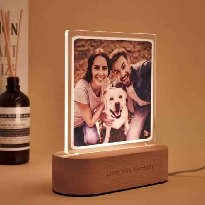 Personalized 3D illusion LED Photo Lamp - Image 12