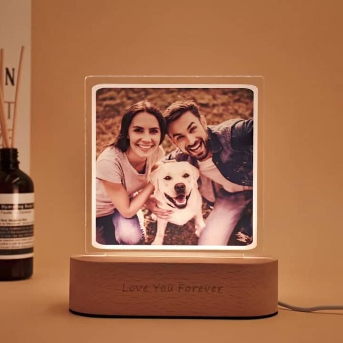 Personalized 3D illusion LED Photo Lamp - Image 13