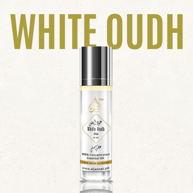 White Oudh Attar 6ml – Long-Lasting Premium Quality