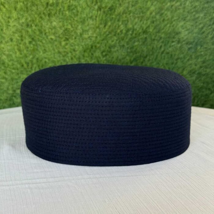Mirha Kufi Cap (Navy Blue) - Image 4