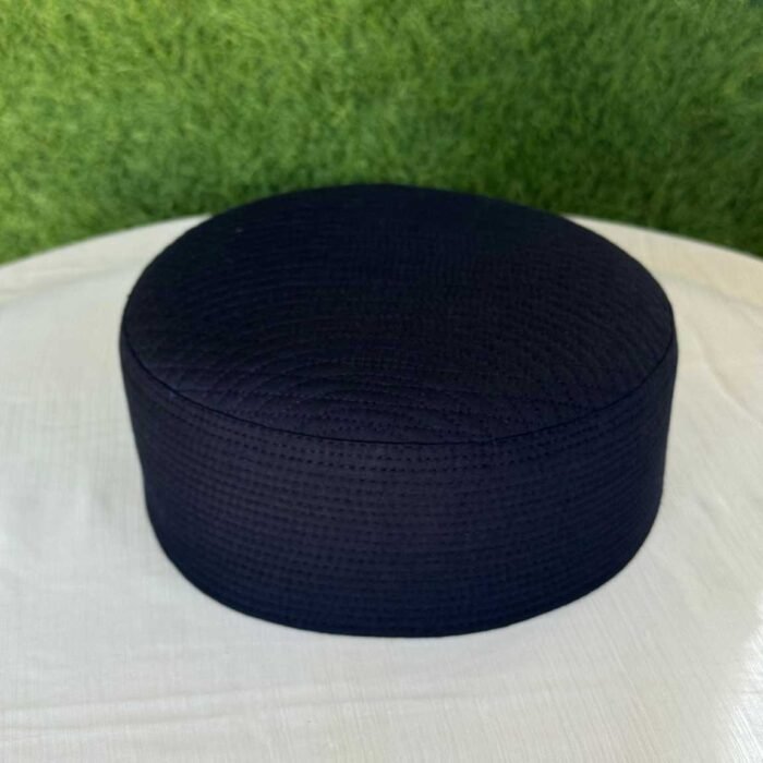 Mirha Kufi Cap (Navy Blue) - Image 3