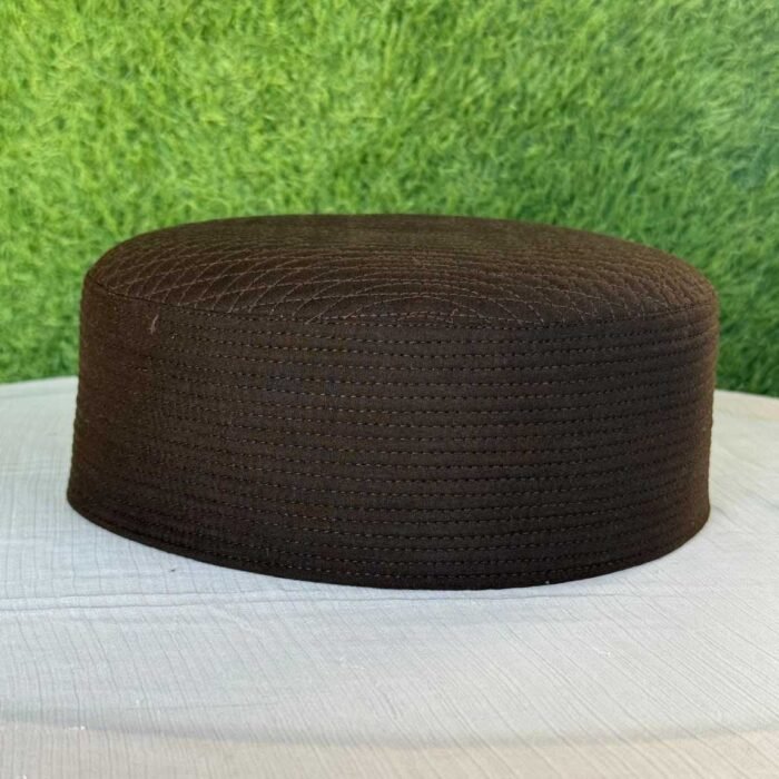 Mirha Kufi Cap (Dark Brown) - Image 2
