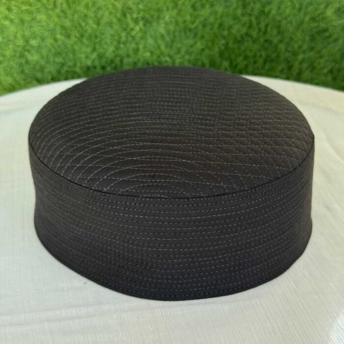Mirha Kufi Cap (Dark Grey) - Image 4