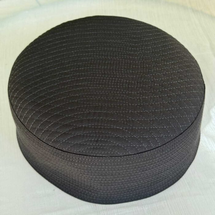 Mirha Kufi Cap (Dark Grey) - Image 3