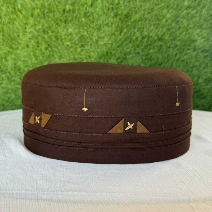 Amal Kufi Cap (Dark Brown)