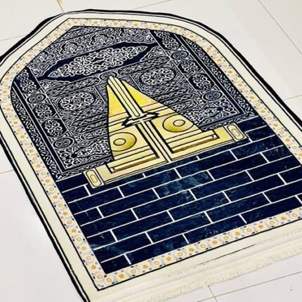 Premium 3D Prayer Mat – Janamaz ( باب الكعبة )