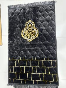 Soft Velvet Foam Padded Prayer Mat (Janamaz) – High Quality