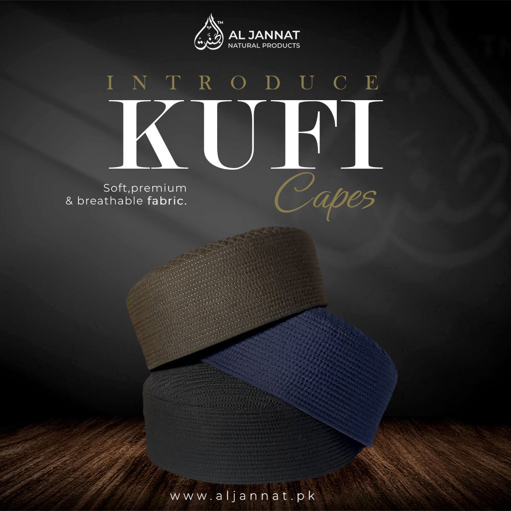 Al Jannat Kufi Caps
