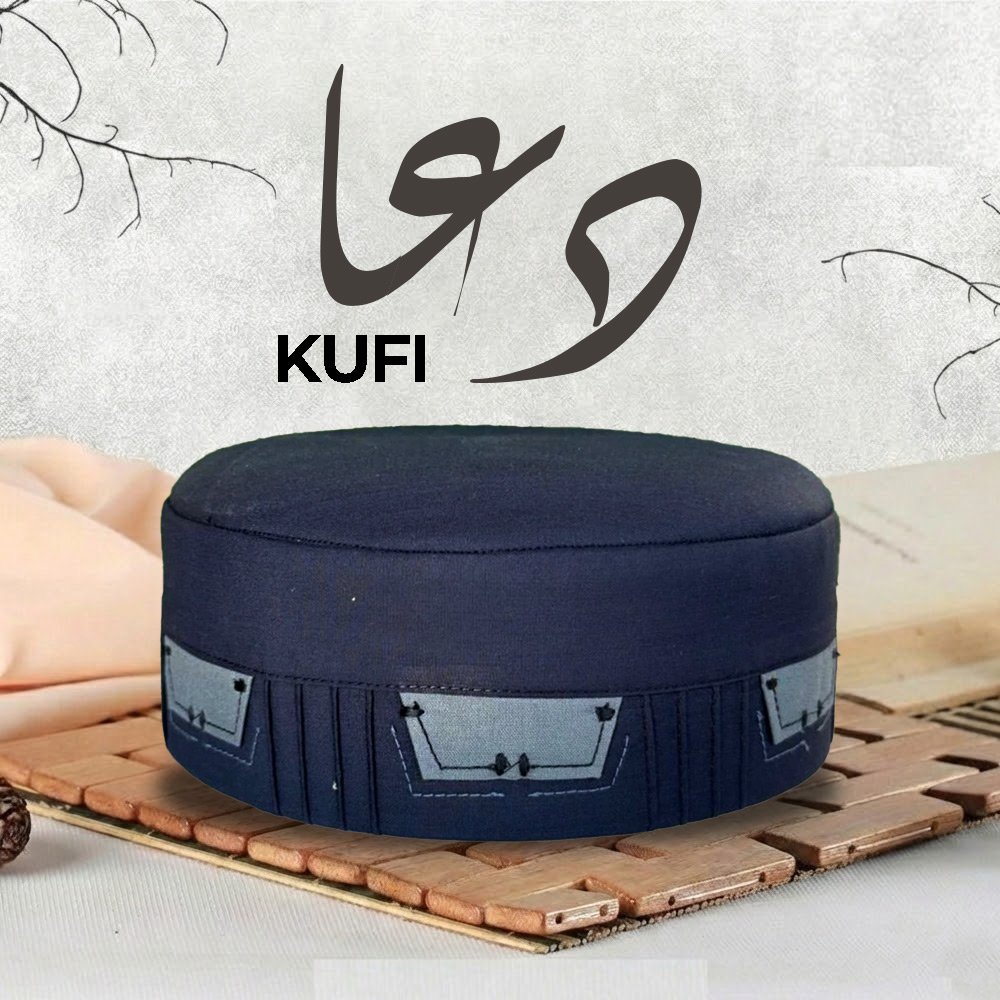 Dua Kufi Cap (Imported Quality)