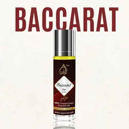 Baccarat Attar 6ml Arabic fragrance perfume oil bottle
