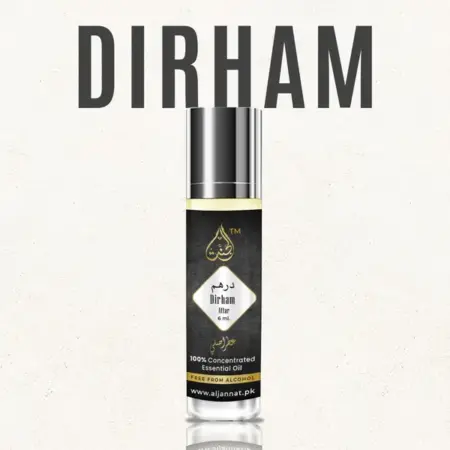 Dirham Attar 6ml perfume oil bottle