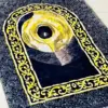 Soft Velvet Foam Padded Prayer Mat (Janamaz) – Hijre Aswad Design