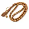 Premium Zaitoon Wood Tasbeeh – 100 Beads