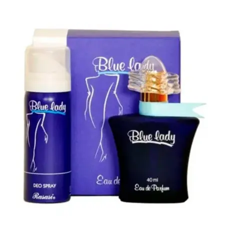 Rasasi Blue Lady Perfume imported bottle