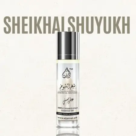 Sheikhal shuyukh Attar 6ml perfume oil bottle