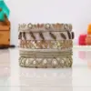 Charming Light Golden Bangles