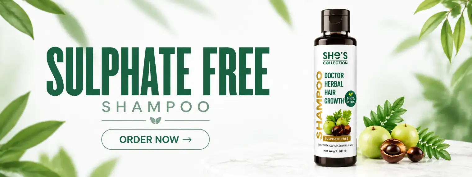 Sulphate-free herbal hair shampoo — order now